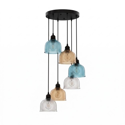 Way hanging glass pendant - glass,