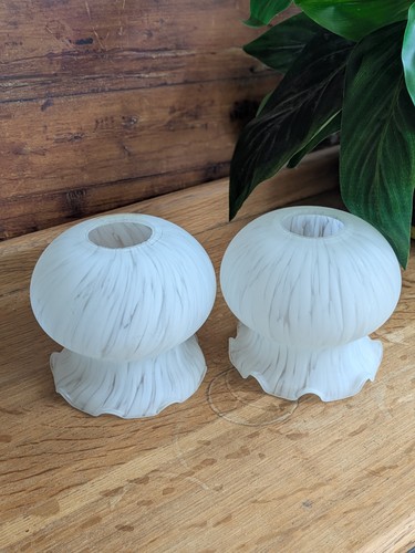 Pair vintage marble - vintage,