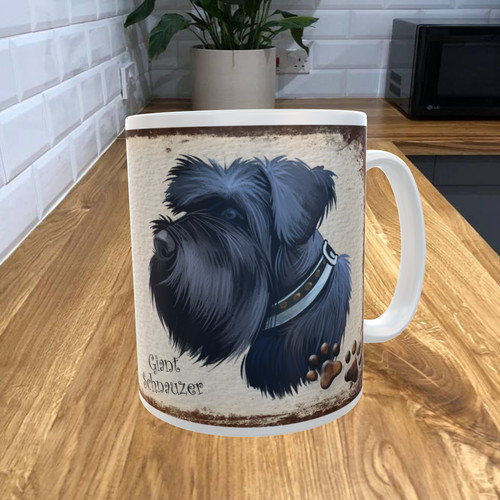 Giant schnauzer dog 11oz - giant,