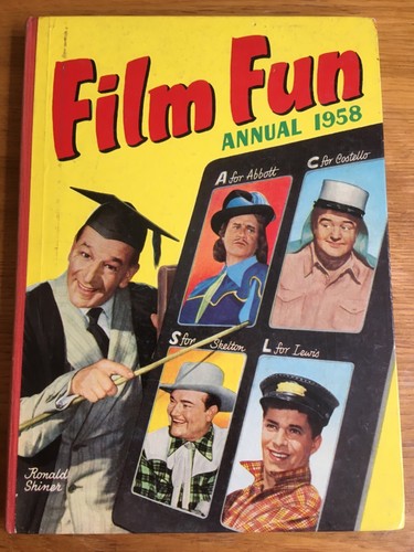 Film fun annual 1958 vintage - film,