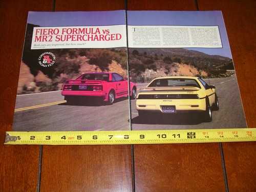 1988 fiero formula - fiero,