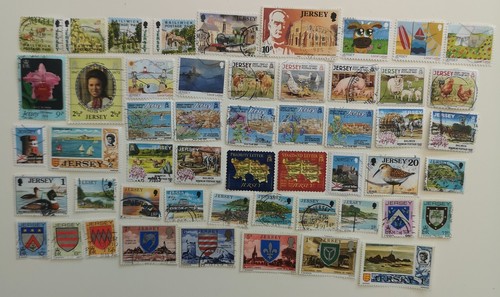 Jersey stamps collection 50 - stamps,