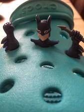 3D 3 Piece Batman Shoe Charm
