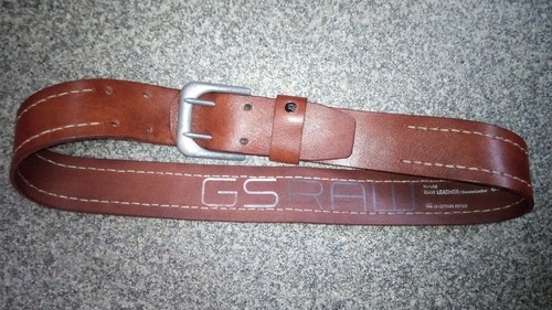 Star raw leather gear cord - star,