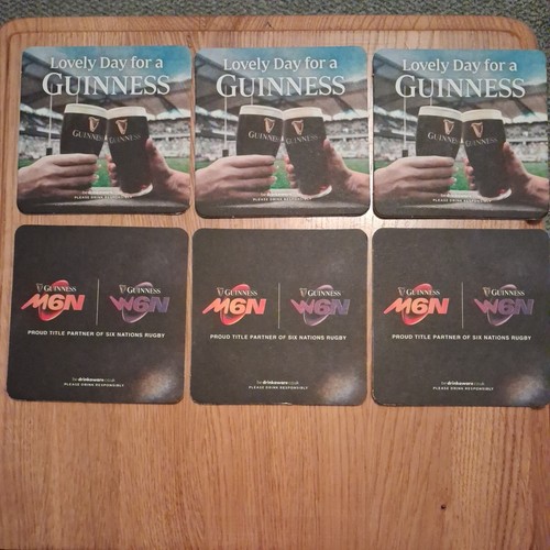 Guinness beer mats nations - guinness, 6