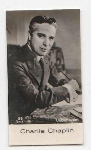 Charlie chaplin card movie - chaplin, "movie