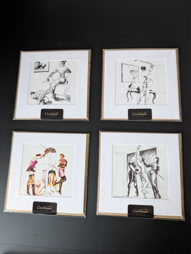 Courtesan cards erotic - 4x,