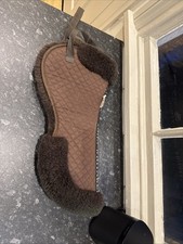 John Whitaker Brown Sheepskin Half Pad Size Small