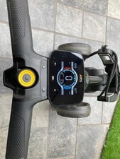 Powakaddy FX7 electric golf trolley 36 hole plug n play battery