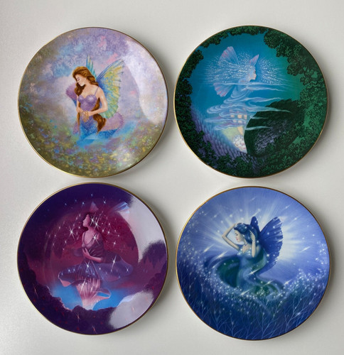 Royal worcester fairy plates - fairy,