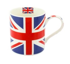 Union Jack Mug Coronation Great Britain Fine China Coffee Mug Souvenir
