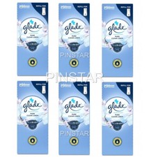 6 x 10ml GLADE TOUCH N FRESH REFILLS  PURE CLEAN LINEN. MINISPRAY