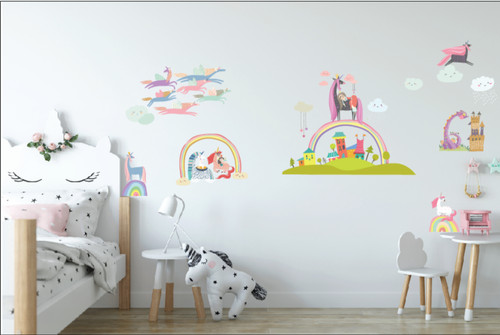 Unicorn princess rainbows - princess,