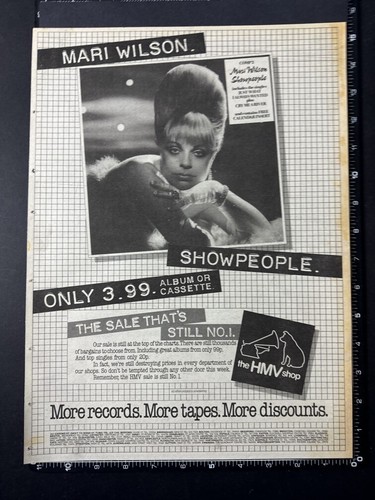 Mari wilson showpeople hmv - -,