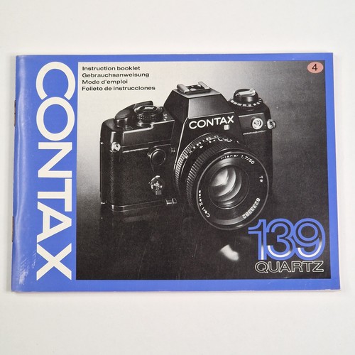 Contax 139 quartz - contax,