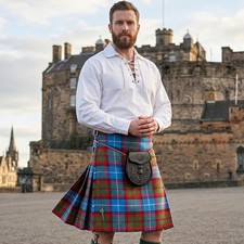 Edinburgh Tartan Kilt For Men