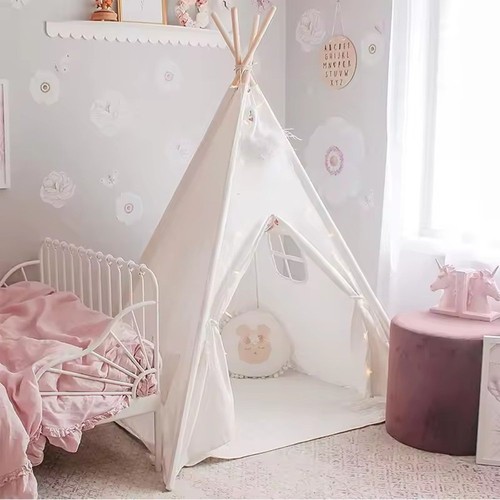 Large canvas kids teepee star - kids,