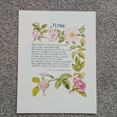 June month birthday poem - birthday, wild