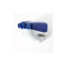 Blue and White Cowl for Top