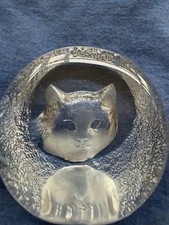 Mats Jonasson Cat glass