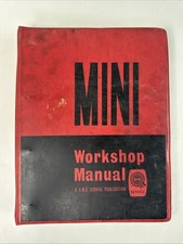 BMC Mini & Mini -Copper S Original Factory Workshop manual 1963