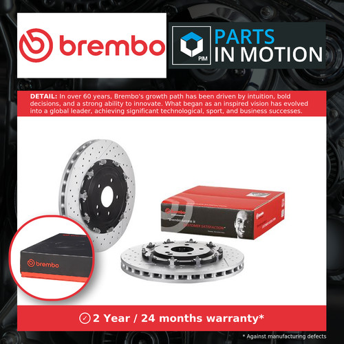 Brake discs pair vented - pair,