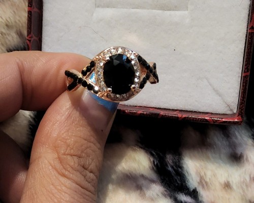 Turkish design black zircon - design,