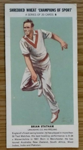 Brian statham lancashire ccc - brian,