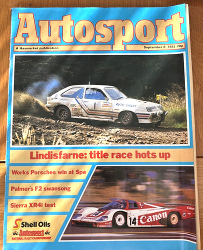 Autosport magazine toleman - autosport,