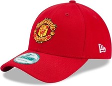 Official 9Forty Baseball Cap Premier League Man Utd Manchester United Red Kids