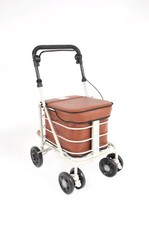 Shopping trolley with seat - trolley,