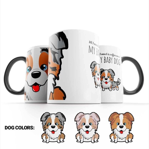 Australian shepherd mug