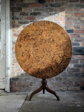 Striking George III Burr Elm