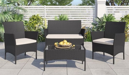 Piece rattan garden - 4,