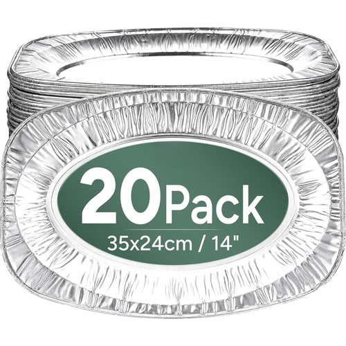 Aluminium foil serving trays - serving,