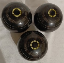 3 X Almark Clubmaster 3 Medium Lawn Bowls BIBC 00 