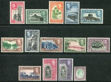 Ceylon 1938-48 basic set of 14