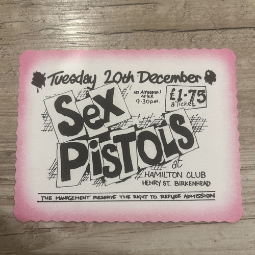 Sex pistols cancelled concert - pistols,
