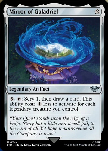 Mtg mirror galadriel - mtg,