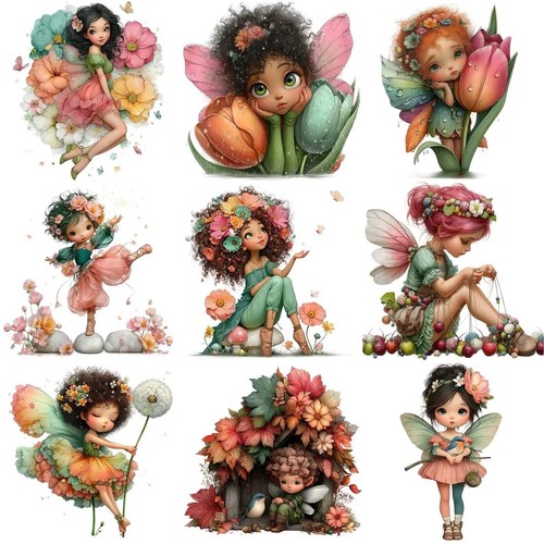 Garden girls cardmaking - girls,