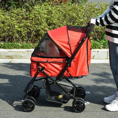 Pawhut pet stroller dog - pawhut,