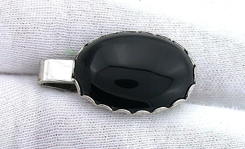 One 3 inch oval - 1, black