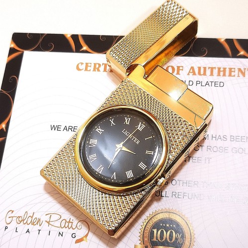 24k gold plated quartz - 24k,