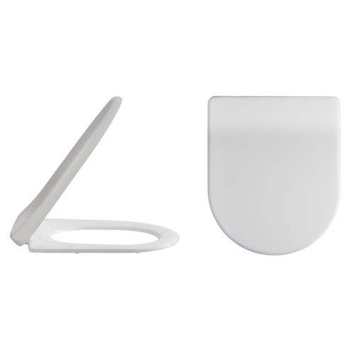Shaped soft closing white - soft,