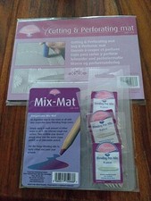 PERGAMANO. BLENDING PEN NIBS AND MIX-MAT OIL WITH A CUTTING AND PERFORATING MAT.