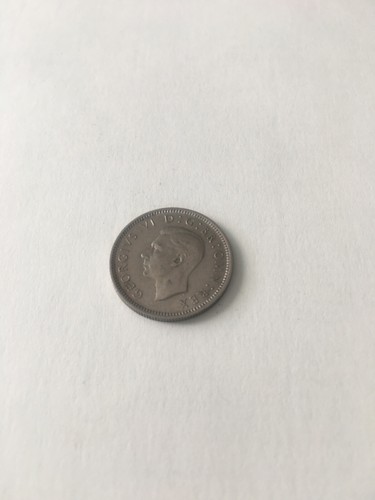 1948 george sixpence - george,