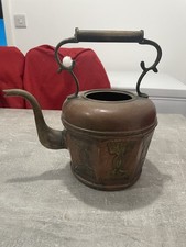 Old Copper Kettle With Brass Handle