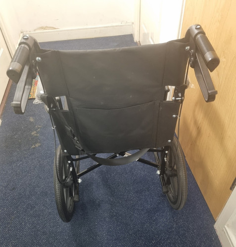 Black steel foldable - steel, manual