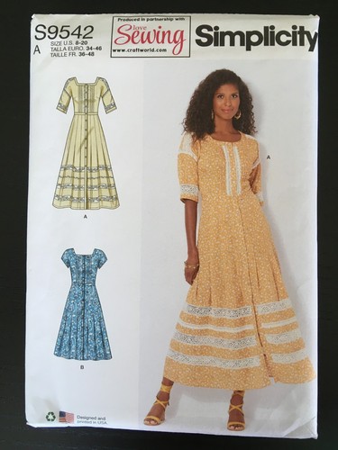 Simplicity s9542 sewing - simplicity,