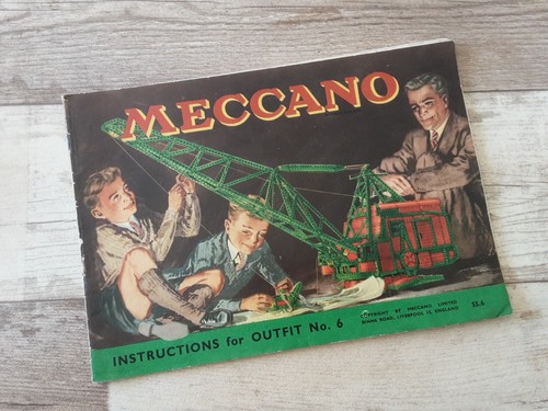 Meccano 1955 instructions - , for